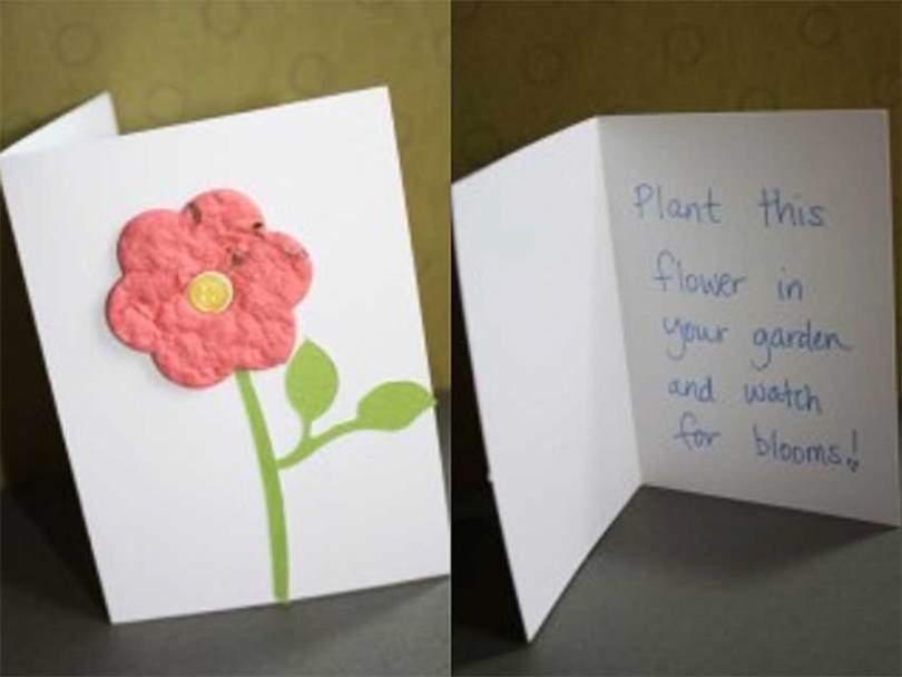 Make Eid cards that you can plant!