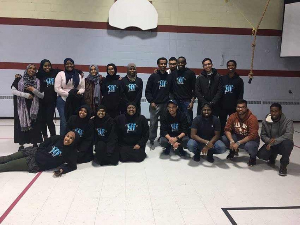 The team from last year&#039;s Somali Education Fund Career Fair in Ottawa, Ontario.