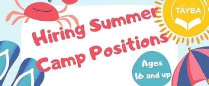Tayba Elementary School (TES) Summer Camp Positions