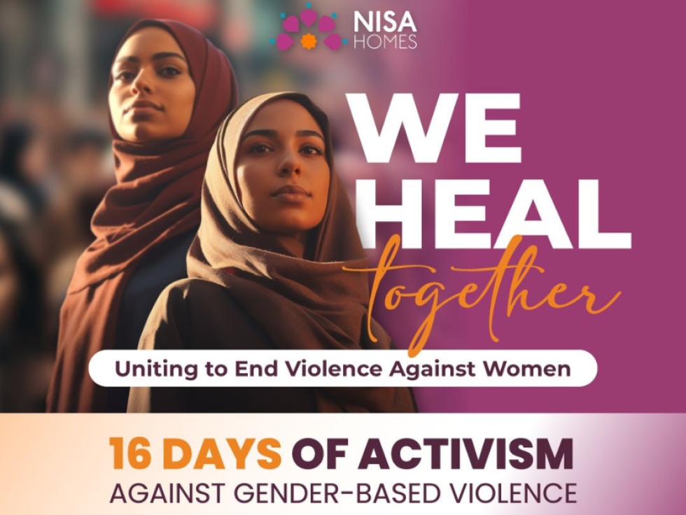 Nisa Homes: Let&#039;s Unite to End Violence Against Women 16 Days