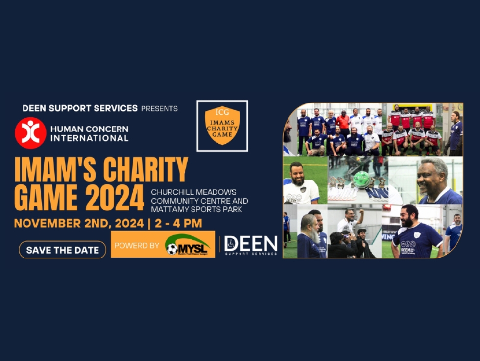 Calling All Imams: Join the 2024 Deen Support Services Imams’ Charity Game to Support Muslims Living with Disabilities