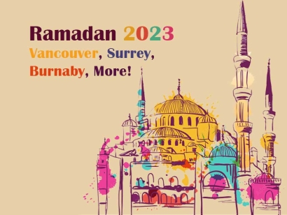 Metro Vancouver Ramadan 2023 Taraweeh Prayer Locations