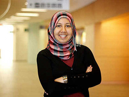 Khulood Al Katta works with the Youth Futures program