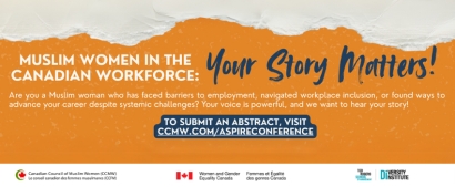 Canadian Council of Muslim Women (CCMW) ASPIRE Conference Callout for Canadian Muslim Women