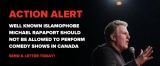 Sign Letter Demanding That Islamophobic Comedian Michael Rapaport Not Perform in Canada