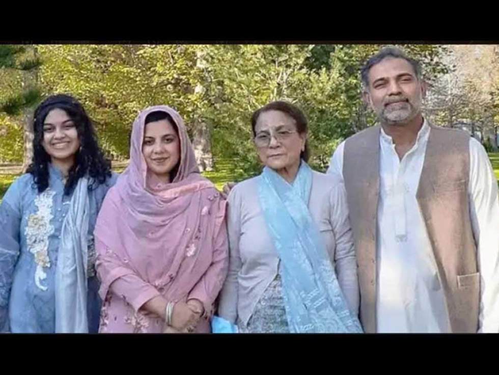 Yumna Afzaal, 15, Madiha Salman, 44, Talat Afzaal, 74, and Salman Afzaal, 46, left to right, were out for an evening walk in London, Ontario.