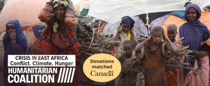 East Africa Needs Your Urgent Help: Donations to Islamic Relief Canada will be matched by the Government of Canada