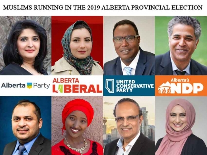 Muslim Canadians Running in the 2019 Alberta Provincial Election