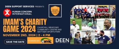 Join the 2024 Deen Support Services Imams’ Charity Game to Support Muslims Living with Disabilities