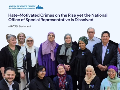 MRCSSI: Hate Motivated Crime on the Rise Yet National Office of Special Representative on Islamophobia is Dissolved