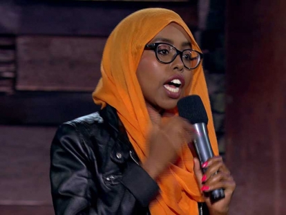 Hoodo Hersi performing as part of &quot;Homegrown Comics&quot; for The Comedy Network.