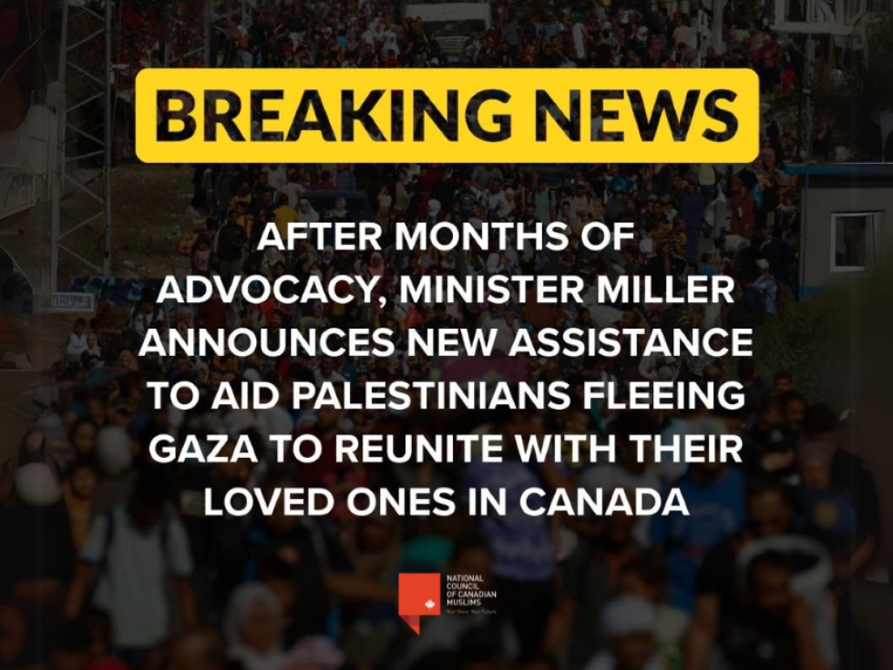 The Latest Decision To Provide Aid to Palestinians Fleeing From Gaza To Reunite With Canadian Family Is A Step in the Right Direction