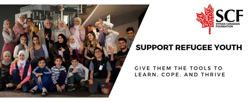 Help the Syrian Canadian Foundation Heal Young Refugees in the Greater Toronto Area Through Art