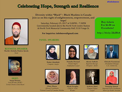 This Black History Month, Check Out Celebrating Strength, Hope &amp; Resilience: Black Muslims in Canada on February 25 in Toronto
