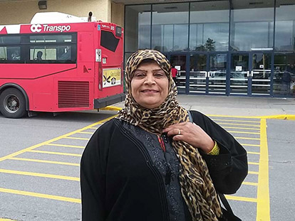 Nahid Khan wants you to help make public transportation more affordable in Ottawa.