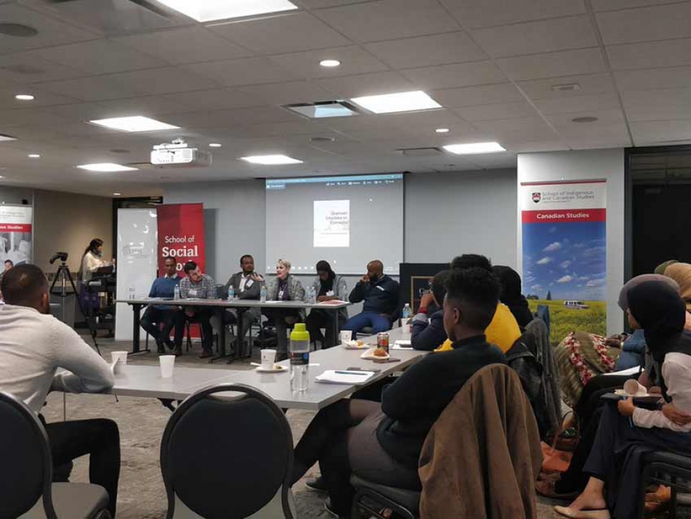 Coloniality &amp; Racialization panel chaired by Dr. Awet Tewelde Weldemichael at the Somali Studies in Canada Colloquium in 2017.