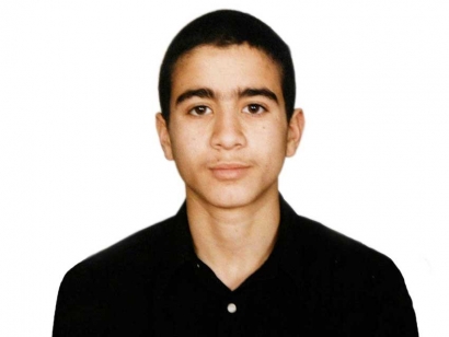 Omar Khadr at age 14. A UN report asks that he receive appropriate redress for human rights violations that the Canadian Supreme Court has ruled he experienced.